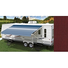 Carefree RV Fiesta Awning Patio Dubonnet Tweed Solid 16 Feet Spring Assisted EB163725