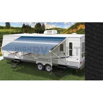 Carefree RV Mirage Awning - 21 Feet - Black Solid - VW21AG2510DR