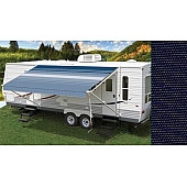 Carefree RV Fiesta Awning Patio Captain Navy Solid 14 Feet Spring Assisted EB143823