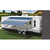 Carefree RV Fiesta Awning Patio Charcoal 13 Feet Spring Assisted 8613RARA
