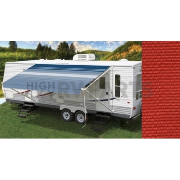 Carefree RV Mirage Awning - 21 Feet - Red Solid - VW21EN2510DR