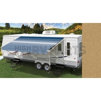 Carefree RV Mirage Awning - 20 Feet - Toast Solid - VW20CWJV10DR