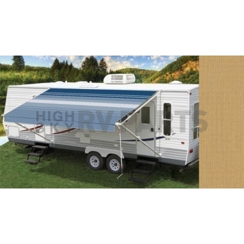 Carefree RV Fiesta Awning Patio Tresco Brass Solid 18 Feet Spring Assisted AB18HI23