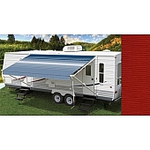 Carefree RV Fiesta Awning Patio Vermillion Solid 17 Feet 9 Inch Spring Assisted ABQIBM23