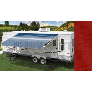 Carefree RV Mirage Awning - 20 Feet - Vermillion Solid - VW20BM2510DR