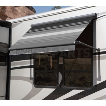 Carefree RV Window Awnings Arm Manual Left/ Right Side Satin With Black Casting IA0001