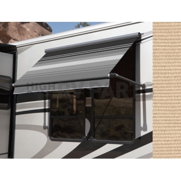 Carefree RV Awning Window - 10 Feet - Beige Solid - IK10HTUJV