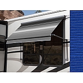 Carefree RV Awning Window - 12 Feet - Blue Solid - IG12HBY25