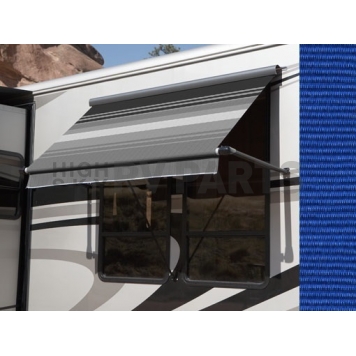 Carefree RV Awning Window - 2 Feet - Blue Solid - IG025BY25
