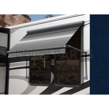 Carefree RV Awning Window - 3 Feet - Blue Tweed Solid - IB035CGJV