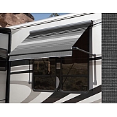 Carefree RV Awning Window - 2 Feet - Charcoal - IB02KRAJV
