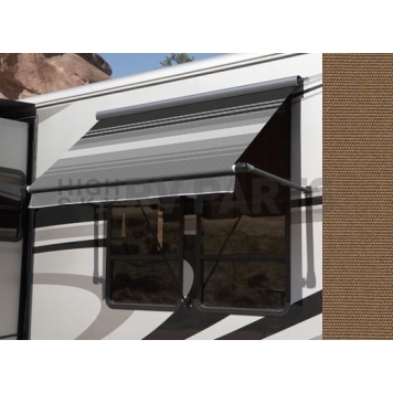 Carefree RV Awning Window - 3 Feet - Cocoa Solid - IB03ANLJV