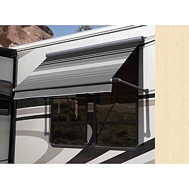Carefree RV Awning Window - 12 Feet - Cream Solid - IB12BUGJV