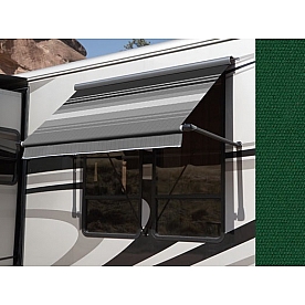 Carefree RV Awning Window - 3 Feet - Green Solid - IB03BUY23