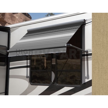 Carefree RV Awning Window - 3 Feet - Heather Beige Solid - IB035MMJV