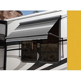 Carefree RV Awning Window - 4 Feet - Mustard Solid - IB045UBJV