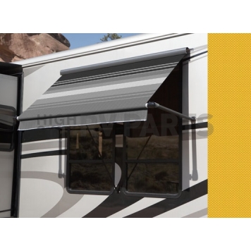 Carefree RV Awning Window - 4 Feet - Mustard Solid - IB045UBJV