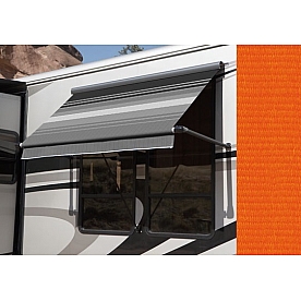 Carefree RV Awning Window - 2 Feet - Orange Solid - IG025BV25