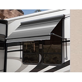 Carefree RV Awning Window - 4 Feet - Pearl Solid - IB04EAMJV