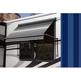 Carefree RV Awning Window - 4 Feet - Salou Stripes - IB04CWG23
