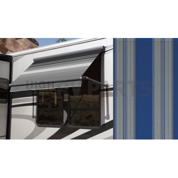 Carefree RV Awning Window - 12 Feet - Tona Fantasy Stripes - ID120XA25