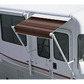 Carefree RV Arm Channel Lower Foot for Over The Door Awning - 11-1/2 Inch White - R00769-115W