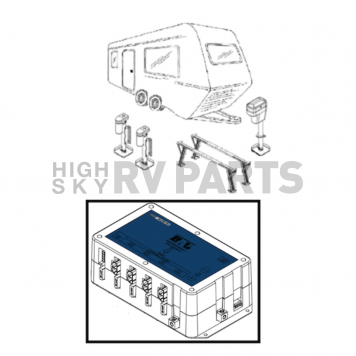 BAL RV Leveling System Control Unit Automatic 20300554