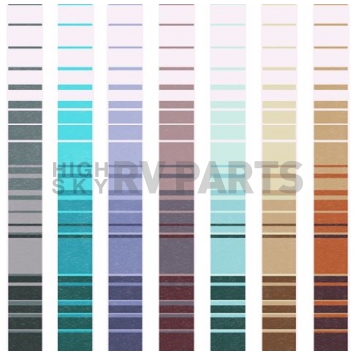 Lippert Components  Solera Awning Fabric - 19 Feet x 8 Feet Extension - White Fade Anti-Scuff/ Anti-Mildew Fabric