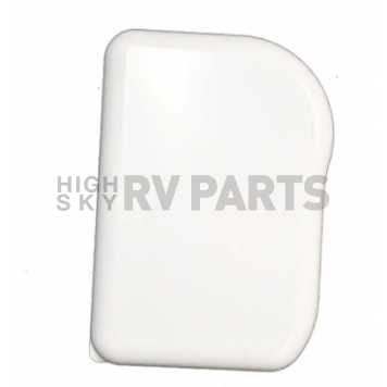 Carefree Mirage RV Awning Cover End Cap White Left R001051WHT