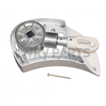 Carefree Freedom Roof Mount RV Awning Drive Head Manual White R001593WHT