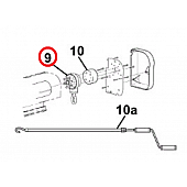Carefree Mirage RV Awning Drive Head Manual White R062779-001