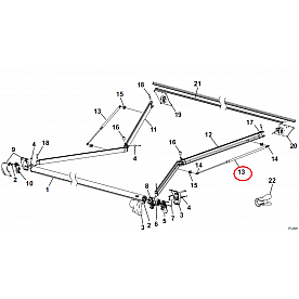 Carefree RV Latitude Awning Gas Shock R001788
