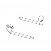 Carefree Slideout RV Awning End Cap With Mounting Tube Black R012540-006