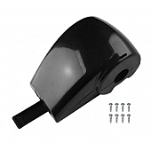 Carefree RV Travel'r Awning Idler Cover Left Black R001329BLK