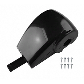 Carefree RV Travel'r Awning Idler Cover Left Black R001329BLK