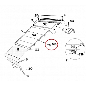 Case Screw 6 x 1/2 Stainless Steel - 317010