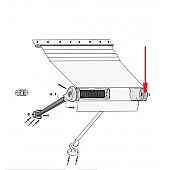 Awning 2-1/2 inch Idle End Assembly - 221500