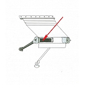 Window Awning Spring Assembly Round Wire 2-1/4 inch - 221100