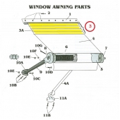 Satin Complete Case - 3 Slope - For 5'6 inch to 22' - Wide Flex Key - 709240