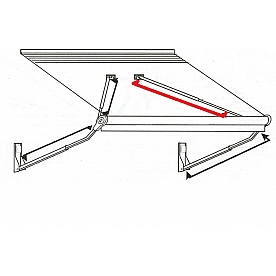 Zip Dee Complete Gas Rafter Assembly for Relax 12V Electric