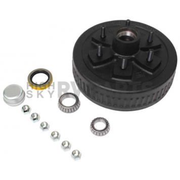 Dexter Hub and Drum Kit for 3500 Lbs Axle - 6 on 5.5 Inch Bolt Pattern - K08-250-90
