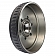 AP Products Hub and Drum for 5200 To 6000 Lbs Axle - 6 on 5.5 Inch Bolt Pattern - 014-122094