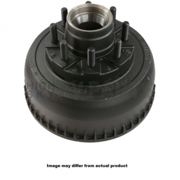 Dexter Hub and Drum for 9000 To 10000 Lbs Axle - 8 on 6.5 Inch Bolt Pattern - 008-288-92