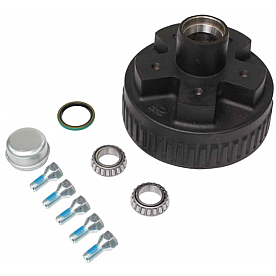 Dexter Hub and Drum Kit for 2000 Lbs Axle - 5 on 4.5 Inch Bolt Pattern - K08-257-90
