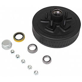 Dexter Hub and Drum Kit for 3500 Lbs Axle - 5 on 4.5 Inch Bolt Pattern - K08-247-90