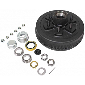 Dexter Hub and Drum Kit for 4400 Lbs Axle - 6 on 5.5 Inch Bolt Pattern - K08-407-90