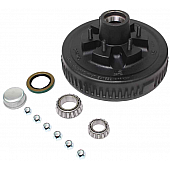 Dexter Hub and Drum for 6000 Lbs Axle - 6 on 5.5 Inch Bolt Pattern - K08-201-9A