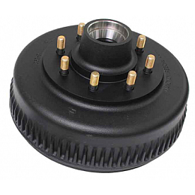 Dexter Hub and Drum for 7200 Lbs Axle - 8 on 6.5 Inch Bolt Pattern - 008-393-91