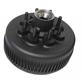 Dexter Hub and Drum Kit for 8000 Lbs Axle - 8 on 6.5 Grease - 5/8 Inch Studs - 008-285-91