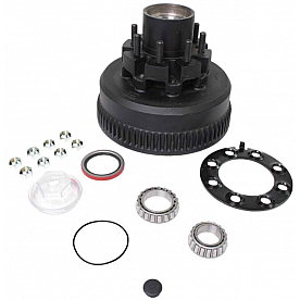 Dexter Hub and Drum Kit for 9000 To 10000 Lbs Axle - 8 on 6.5 Inch Bolt Pattern - K08-288-90